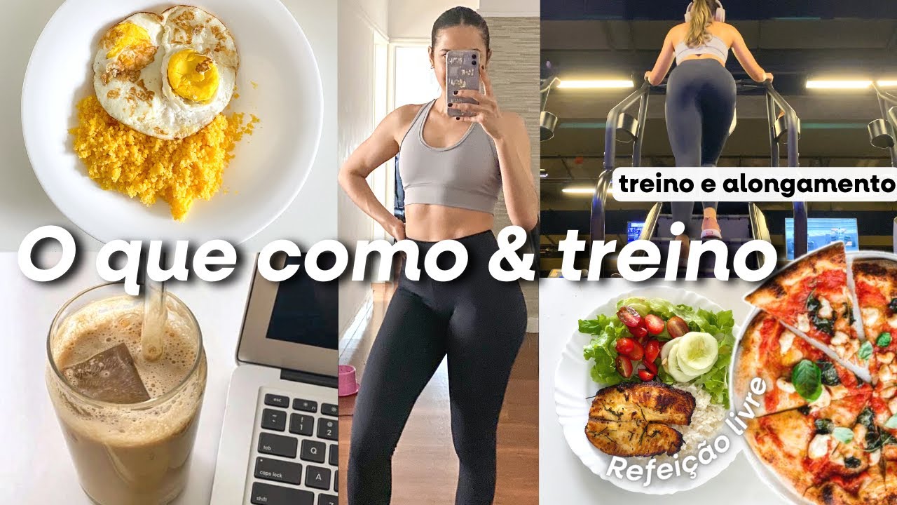 O QUE EU COMO EM UM DIA PARA GANHAR MASSA, MEU TREINO DE PERNAS E REFEIÇÃO LIVRE *noite da pizza*