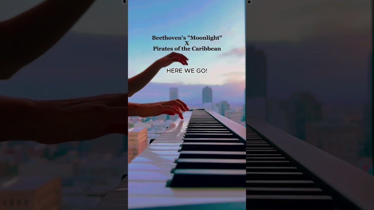 what should I call this mashup? 👀🎹 #piano #music #beethoven #song #cover #pirates #newmusic #fun