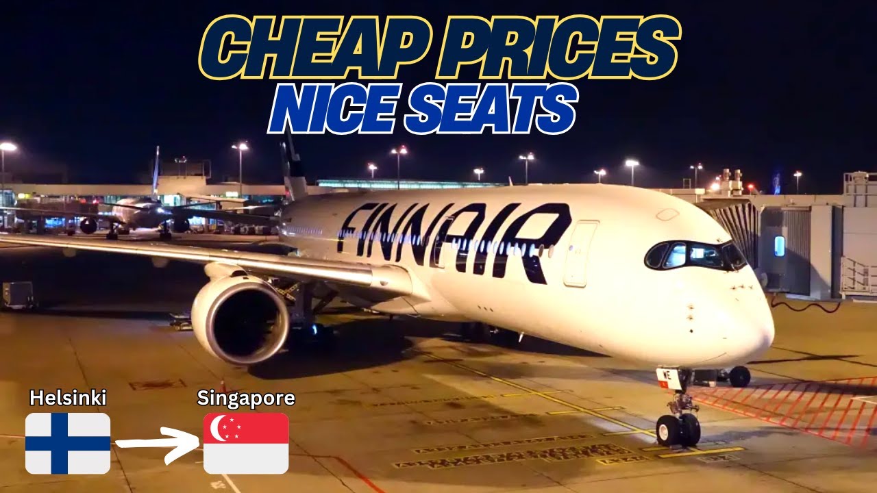Finnair A350 LONG HAUL Economy Class Review | Helsinki - Singapore
