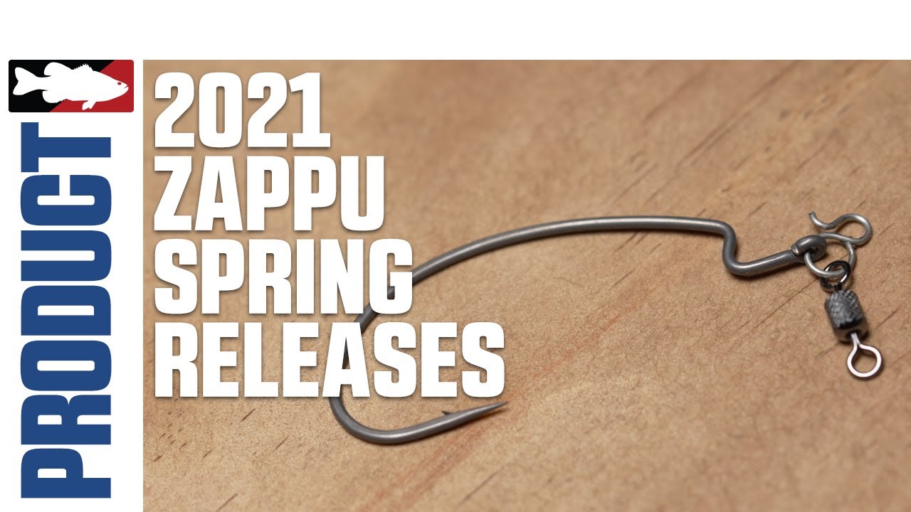 Zappu Bellows Offset Wide Gap Worm Hooks & RPZ Punch Shot System - 2021 Spring Releases