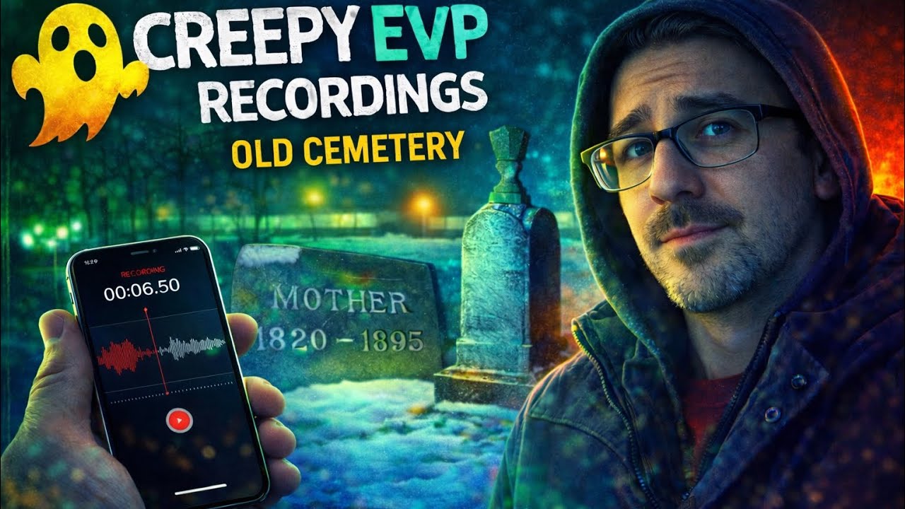 Creepy EVP Recordings in a 1700s Cemetery (Real iPhone Audio)