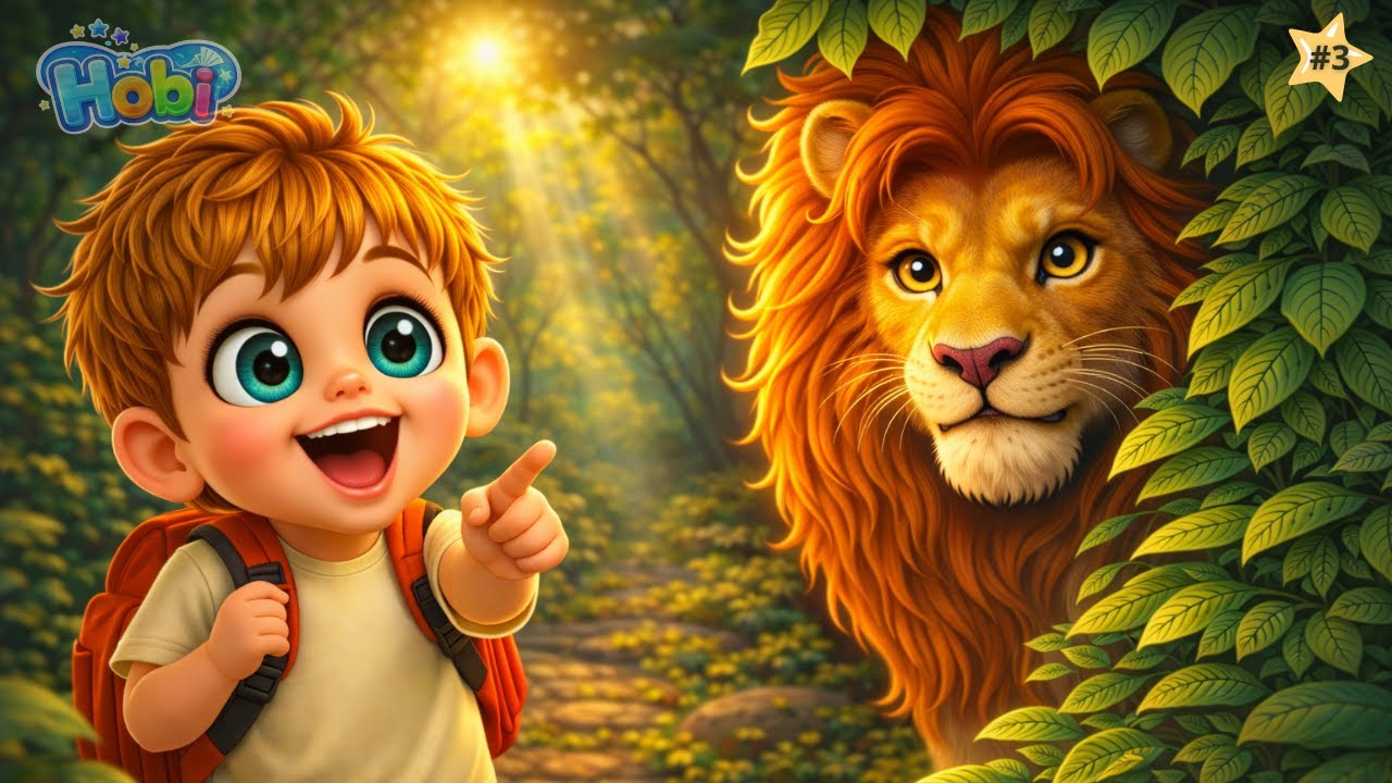 Hobi i wycieczka do zoo 🐵🦁 | Mały Odkrywca | BajkoNuty | bajka dla dzieci
