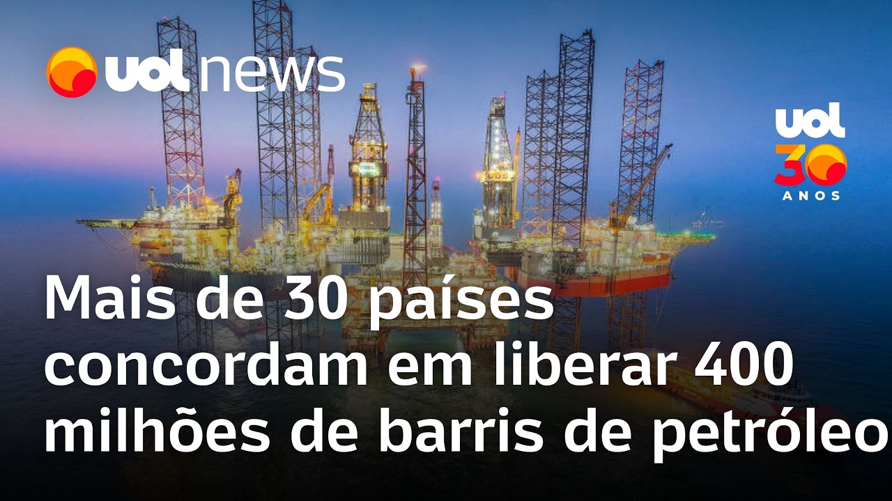 Guerra no Irã: Mais de 30 países concordam em liberar 400 milhões de barris de petróleo