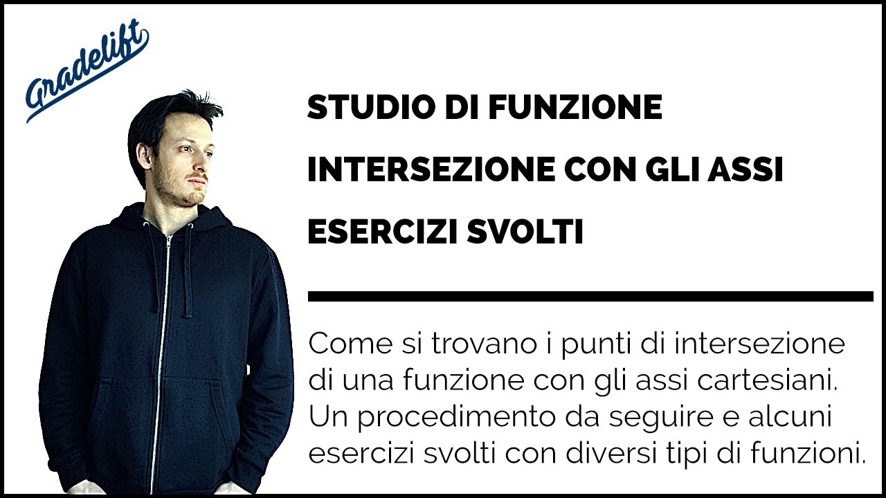 Studio di Funzione: Intersezione con gli Assi Cartesiani