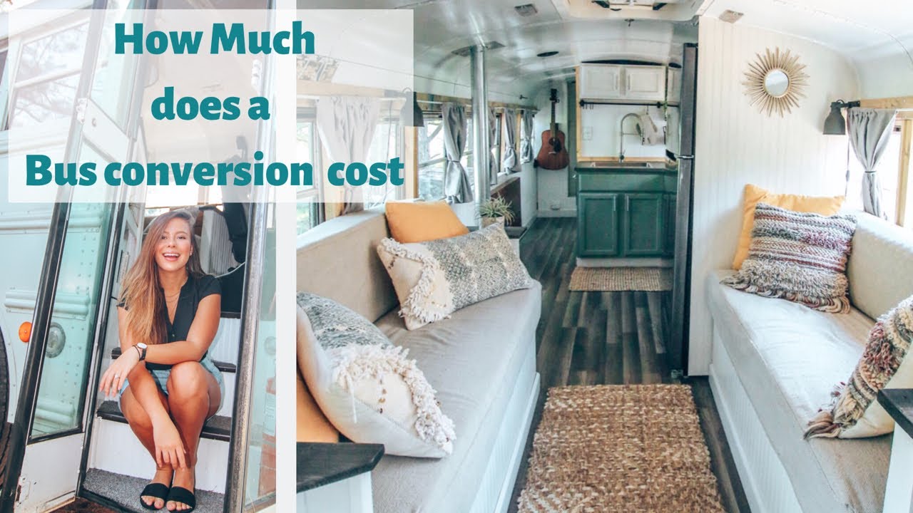 TOTAL COST to CONVERT a SCHOOL BUS into a TINY HOME