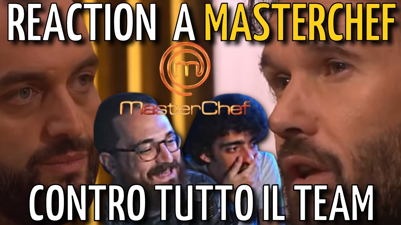 MARCO MERRINO e MARIO STURNIOLO REAGISCONO a MASTERCHEF