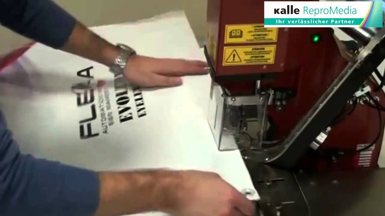 Flexa evolution Die Automatische Ösmaschine