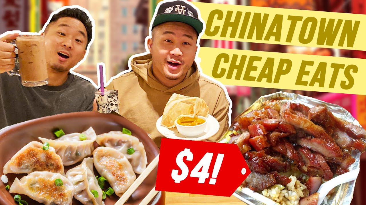 THE BEST CHEAP EAT HIDDEN GEMS in NEW YORK! | Fung Bros