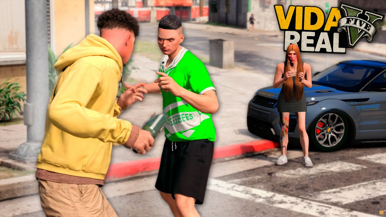 GTA V - VIDA REAL | O PRIMEIRO ENCONTRO COM A CAMILA E DEU RUIM. - #23
