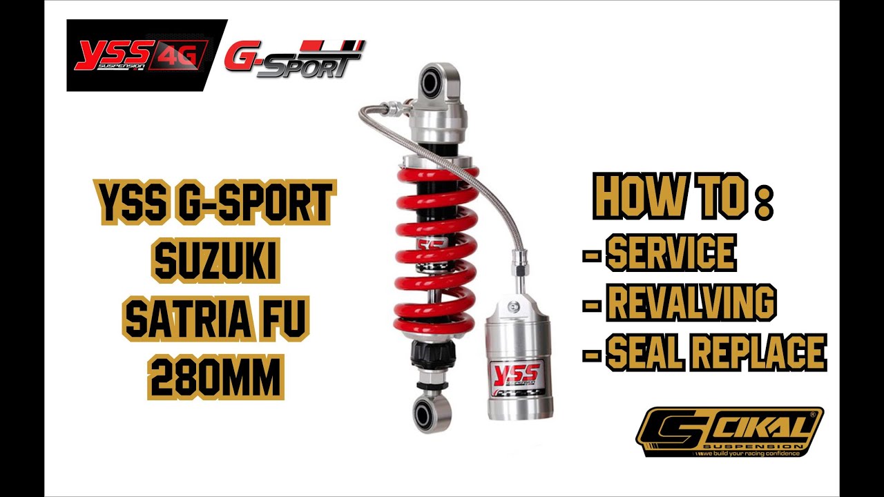 [SERVICE] Monoshock YSS G-SPORT Setelah masa pakai 2 tahun tuh ya begini kondisinya