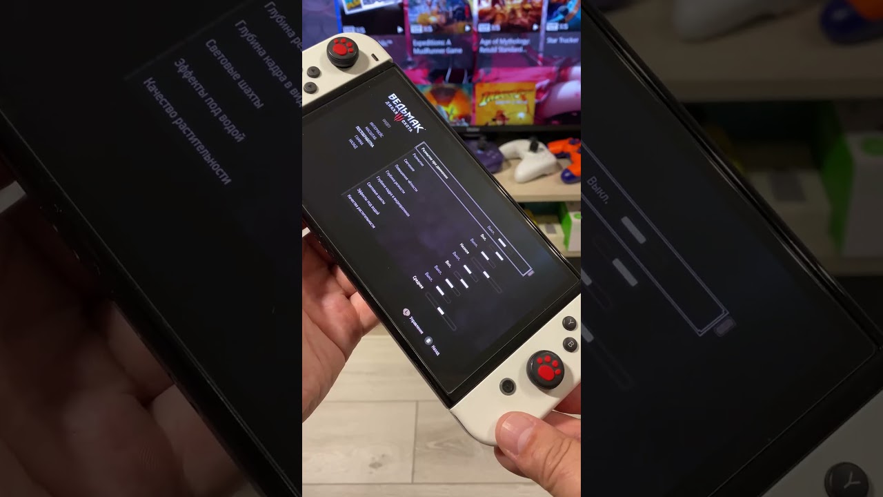 КАК ТАМ ВЕДЬМАК 3 НА NINTENDO SWITCH