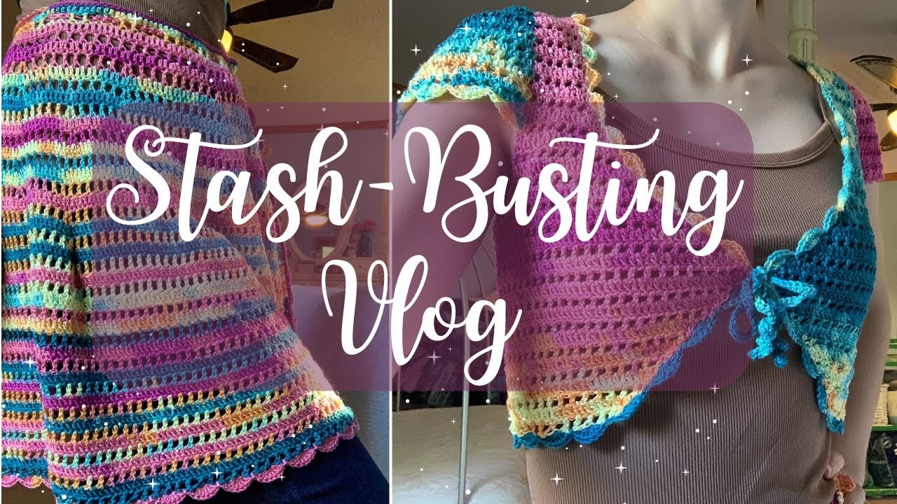 crocheting a new outfit | Stash-Busting pt 3