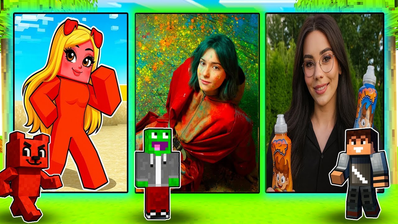 TA GRA ZAMIENIA YOUTUBERÓW w DZIEWCZYNY w Minecraft
