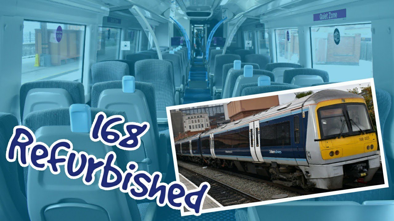 Chiltern Railways 168 Clubman | Full Interior/Walkthrough | Refurbished Interior | 4 Carriages