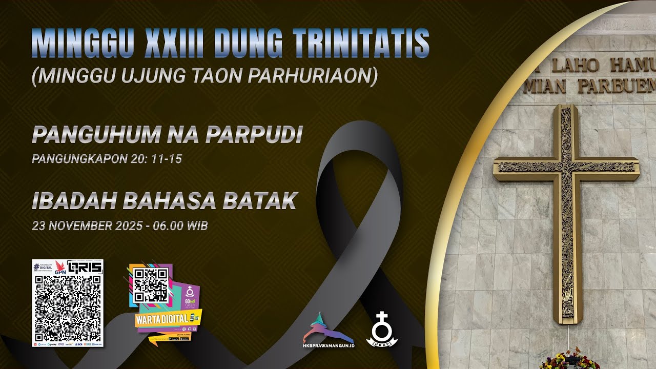 IBADAH BAHASA BATAK 06.00 - 23 NOVEMBER 2025