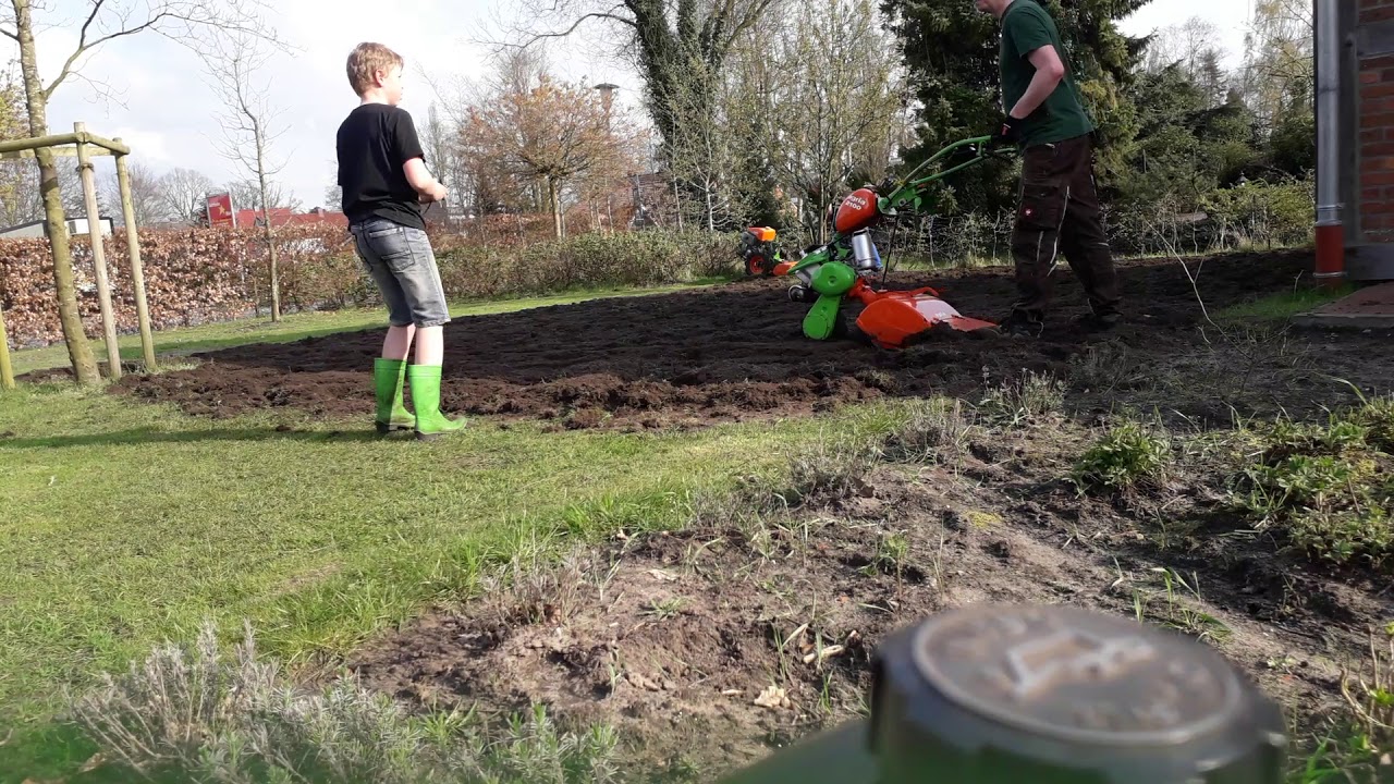 Mit agria garten fräsen