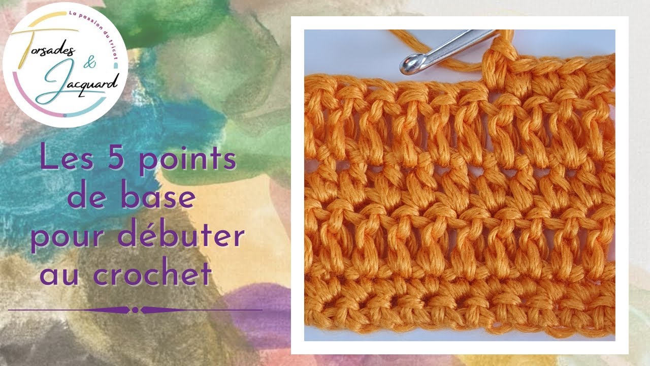 Vous souhaitez apprendre le crochet ? Voici les 5 points de bases pour pouvoir débuter au crochet.