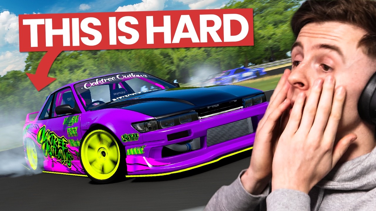 Can a Pro Sim Racer Learn to DRIFT?