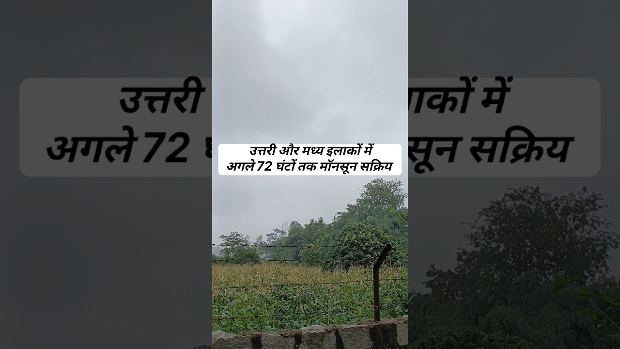 After 72 hours heavy rain alert in Madhya pradesh, mp weather update #shorts
