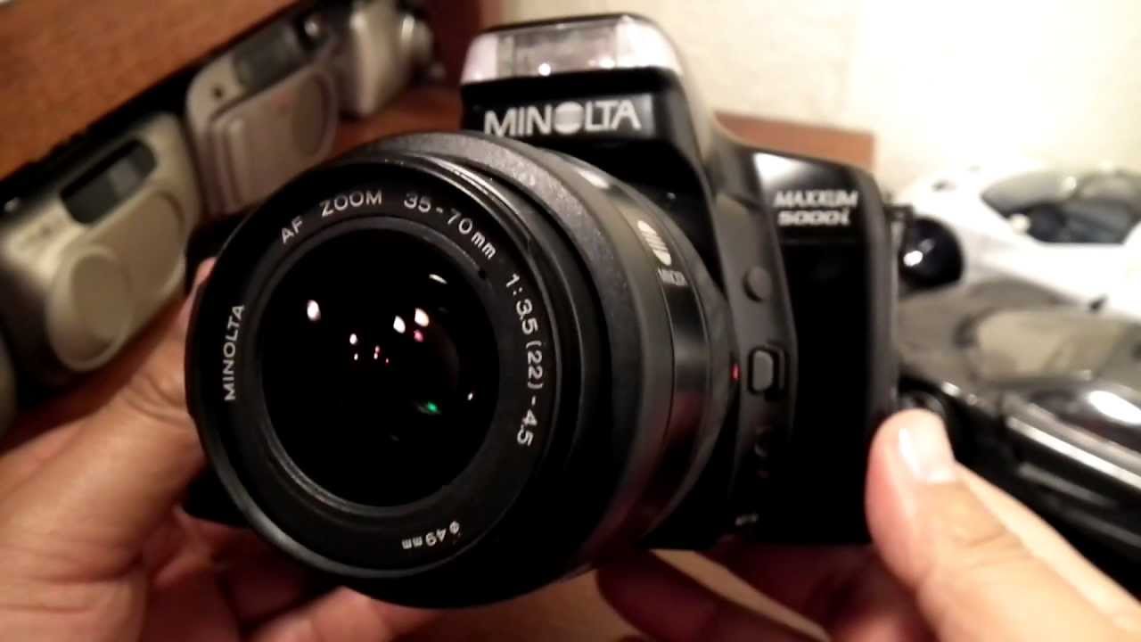 Minolta Maxxum 5000i slr. AF (35mm. film)