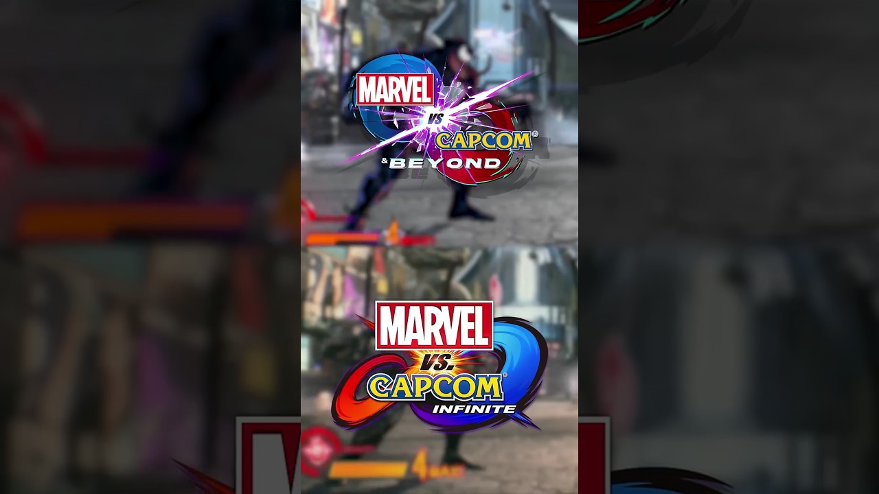 Marvel vs Capcom Infinite: Before & After the Mod &ndash; Character Redesign Comparison #avengers #mods