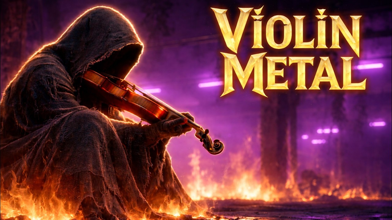 When Strings Clash Like Gods ⚔️🎻🔥 | Violin x Heavy Metal Instrumental