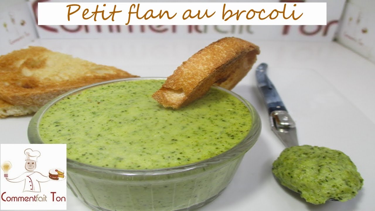 Petit flan au brocoli - Comment faire des flans salés?