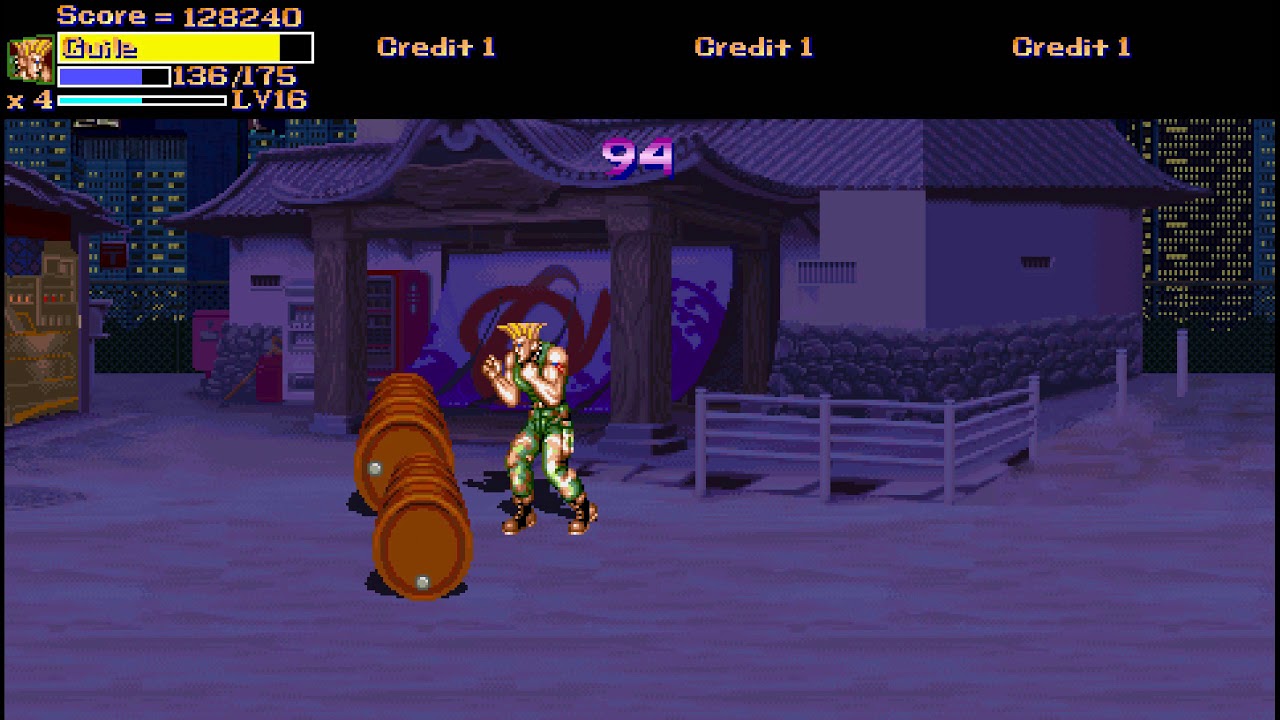 Final Fight LNS 3.0 MUSOU complete play Guile