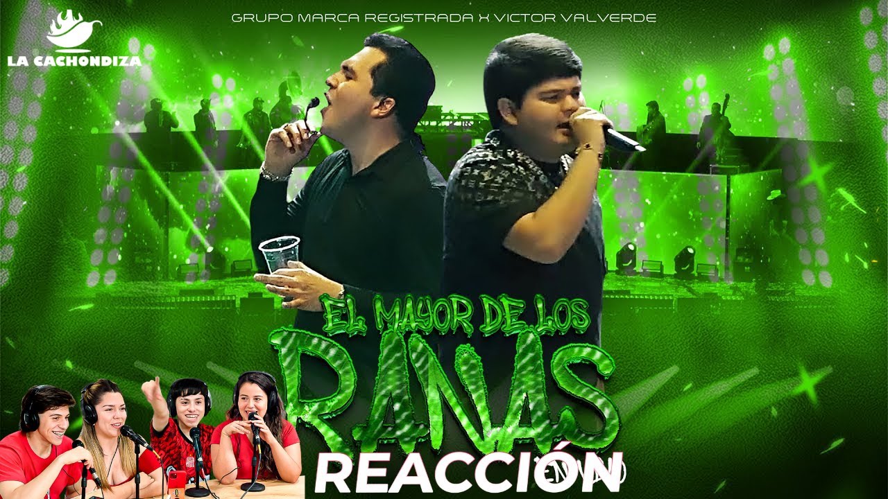 Grupo Marca Registrada x Víctor Valverde - El Mayor de los Ranas [En Vivo] | 🇦🇷 Reacción