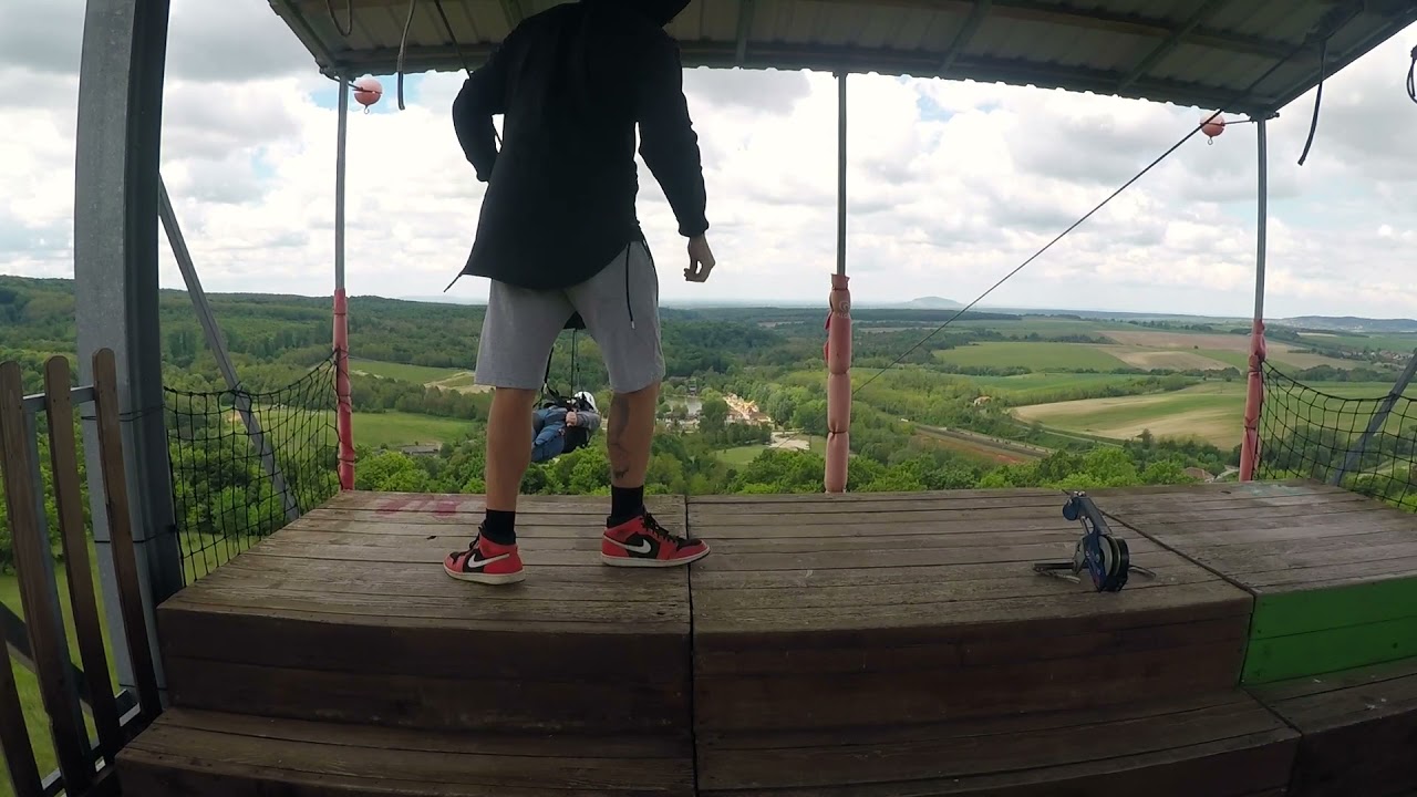 Zipline. Sobri Jóska kalandpark. 2021.