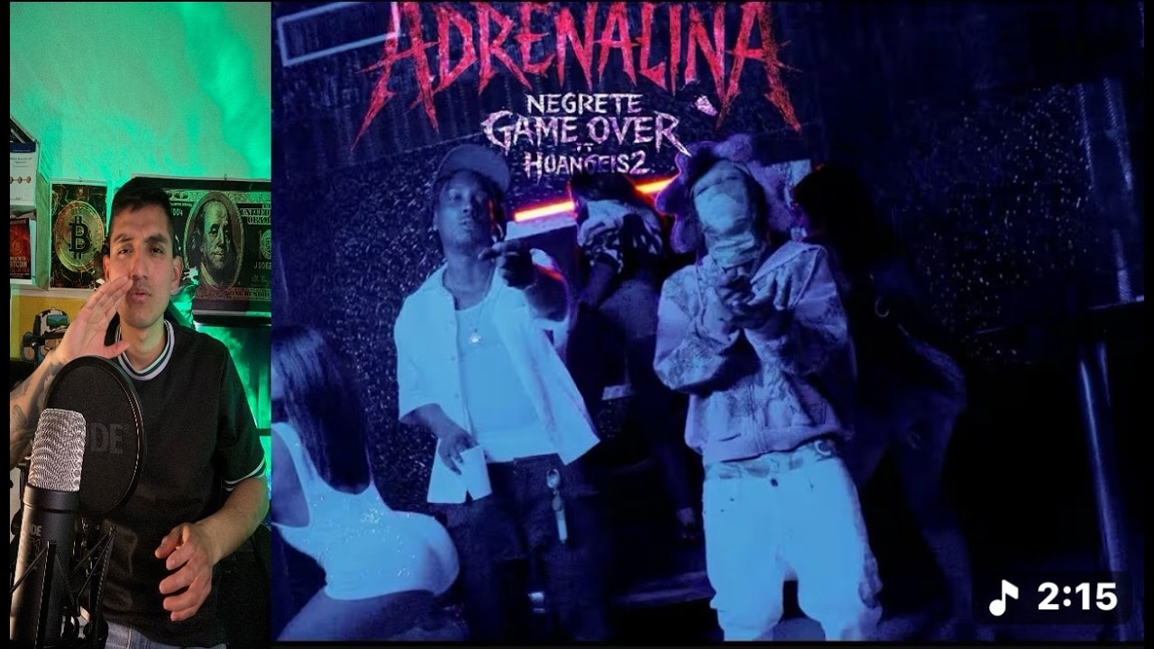 ADRENALINA - HUAN 62 FT NEGRETTE GAME OVER (REACCIÓN) @LuisCaracter