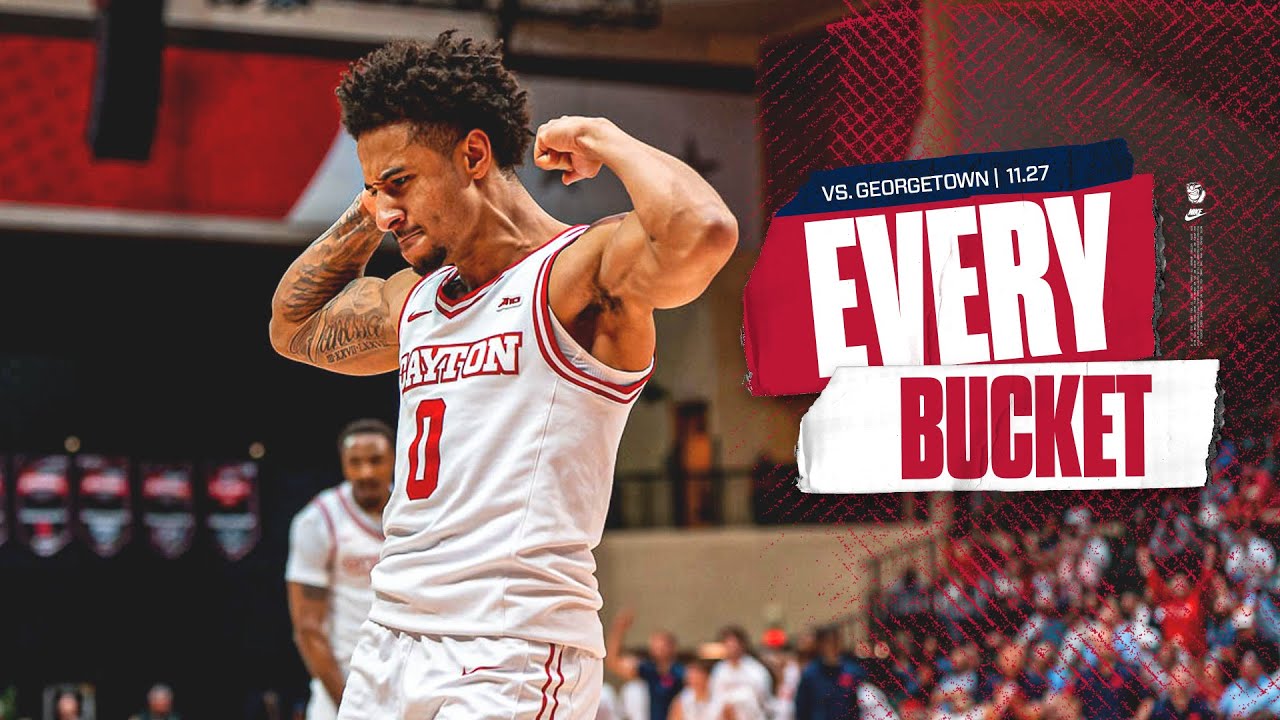 DaytonMBB Every Single Bucket: Джорджтаун