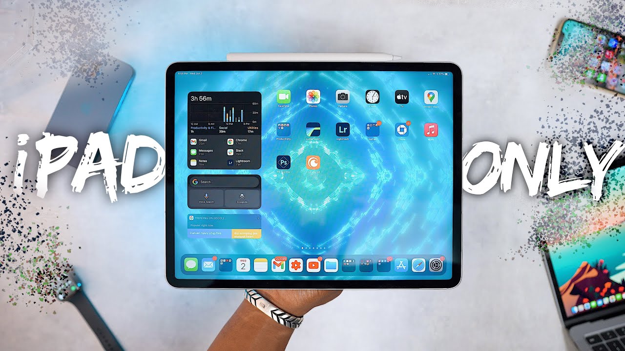 The M1 iPad Pro ONLY Challenge!