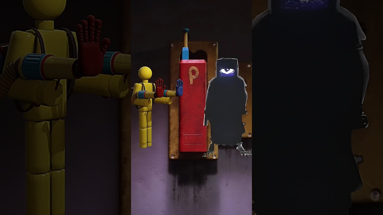 The Player Vs all Poppy Playtime chapter 1.2.3.4 #poppplaytimechapter4 #huggywuggy #yarnaby