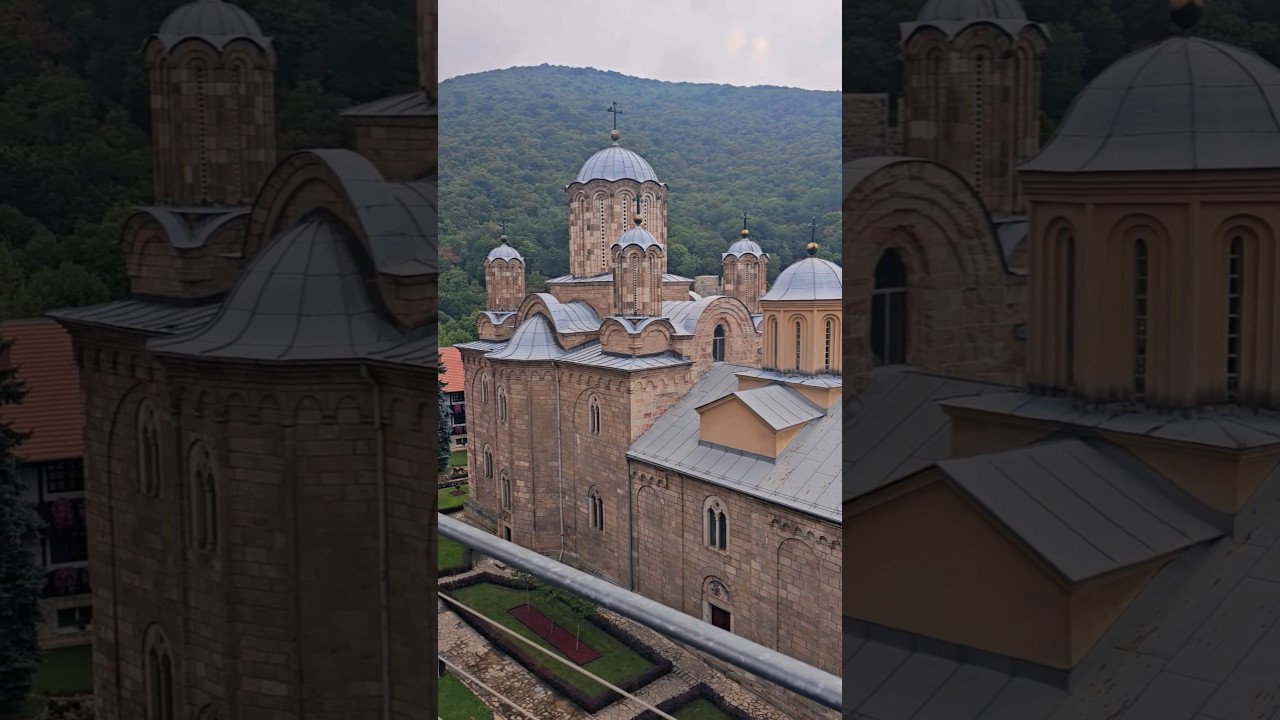 monastery manasija serbia #shortvideo #youtubeshorts #viral #youtube #shorts #viralvideo #serbia