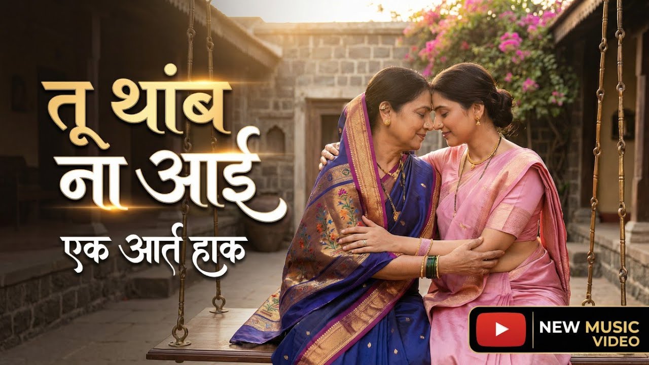 तू थांब ना आई — आई आणि प्रेम| (Marathi Song) | Devyasur