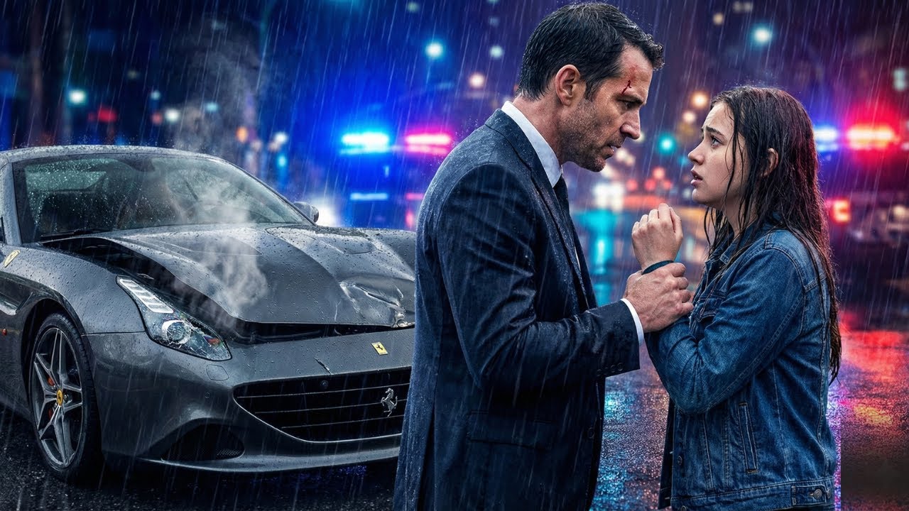 I Crashed Into a Billionaire’s Ferrari… Then He Forced Me to Marry Him