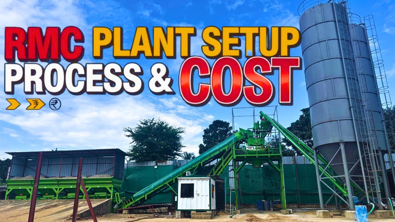Ready Mix Concrete (RMC) Plant Setup Process and Cost in India