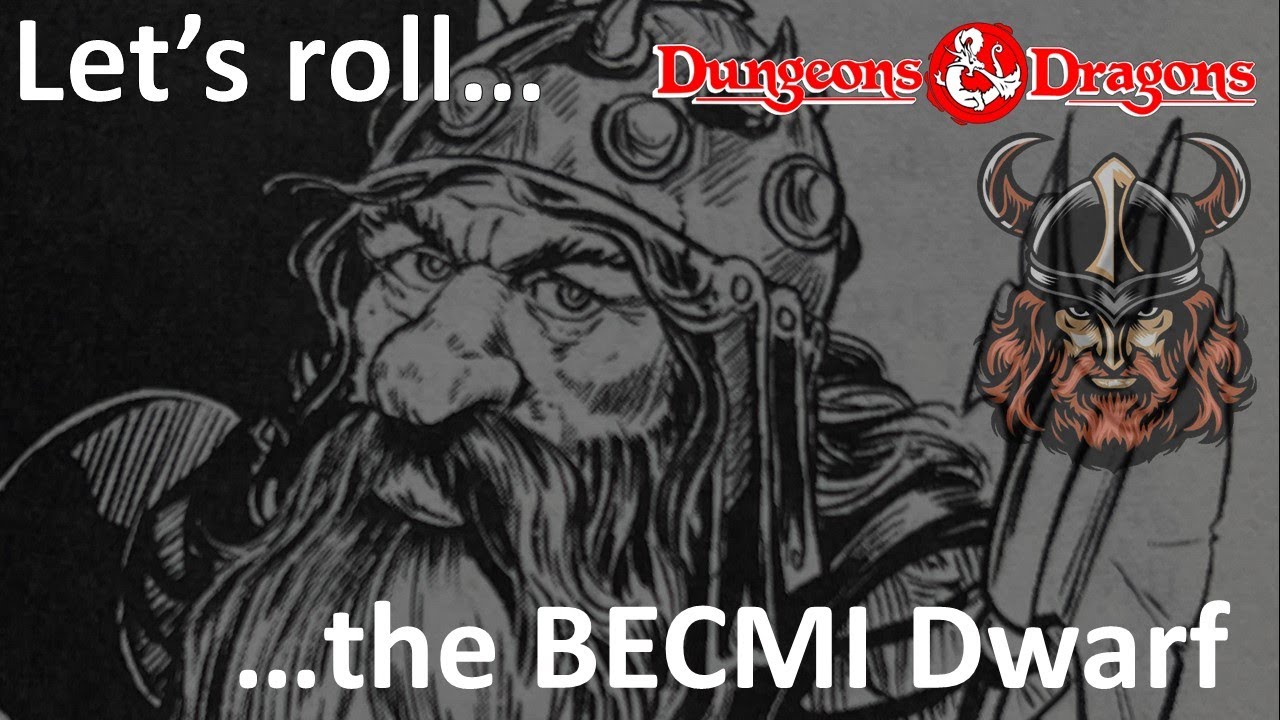Let’s roll…a Dwarf! Character generation and development in BECMI Dungeons and Dragons