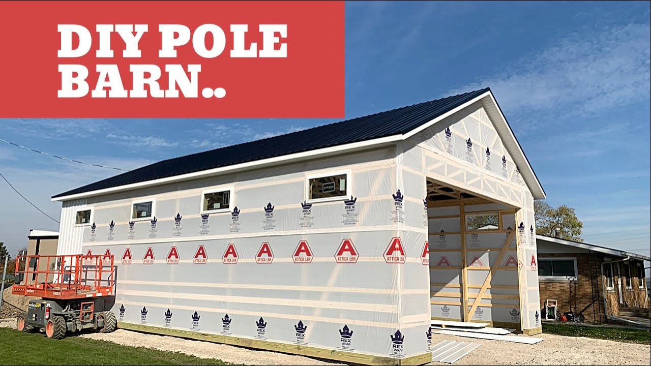 DIY POLE BARN - 28x40