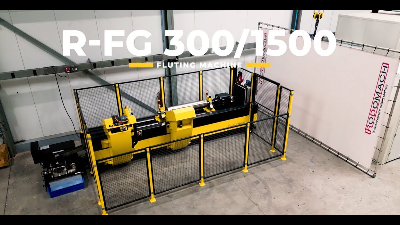 Rodomach R-FG 300/1500 Combined Fluting& Grinding Machine