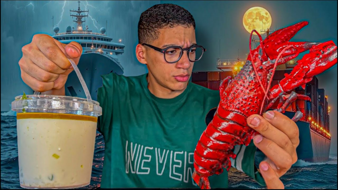 اشتريت اغرب شوربة سي فود🙈 بسعر 30 جنية😱🔥