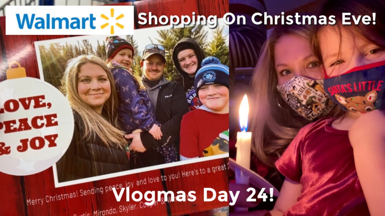 Christmas Eve! Shopping, Family & Fun! Vlogmas Day 24!