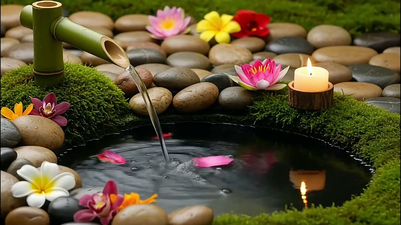Healing Piano Music with Natural Water Sounds | Emotional Relaxation & Peaceful Mood