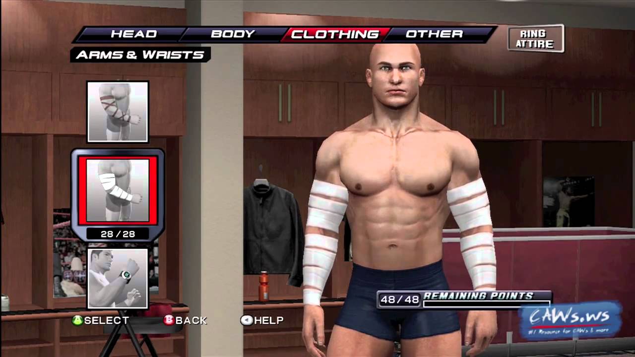 WWE Smackdown vs RAW 2011 Create a Superstar Preview