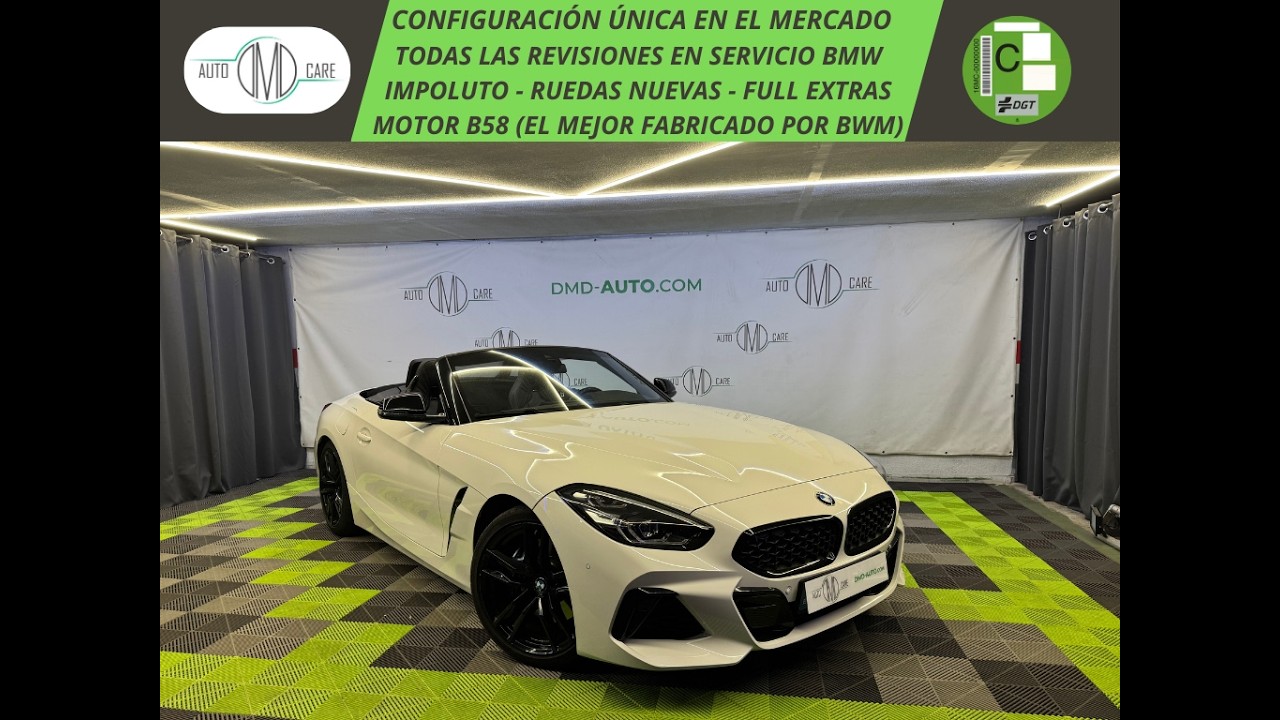 BMW Z4 M40i |El roadster definitivo; con motor B58 y trasera| Unidad exclusiva en DMD Auto Care
