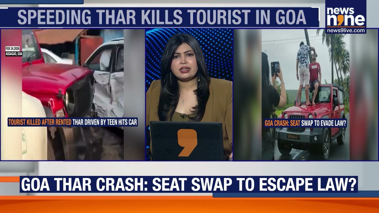 Goa Tragedy: Speeding Thar Kills Tourist, Eyewitnesses Claim Seat Swap to Escape