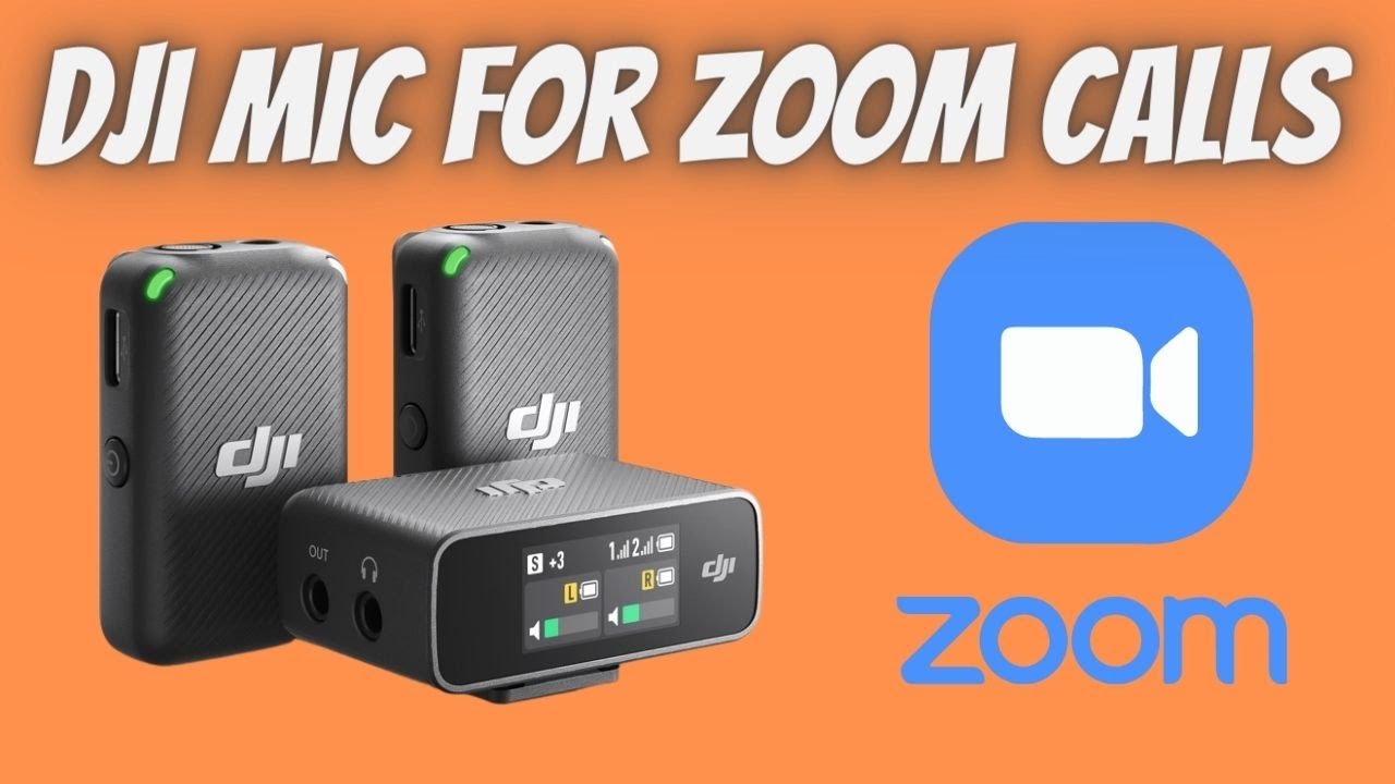 DJI Mic System For Zoom Calls