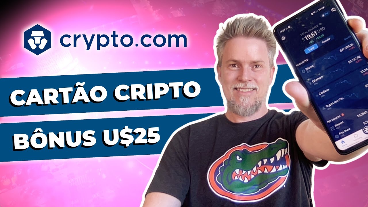 Cart&atilde;o VISA CRYPTO.COM BRASIL CRO VALE A PENA? [B&Ocirc;NUS U$25]