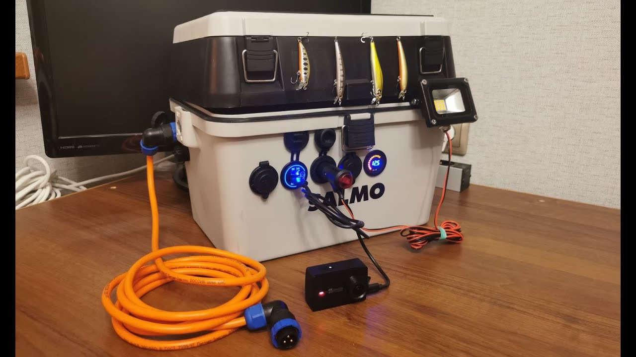 Мой новый powerbank для кемпинга или электроящик в лодку (версия 2020)
